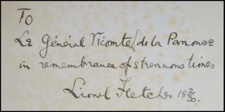 Adventure, with a gift inscription made in the month of publication that connects two significant figures involved in deployment of the British Expeditionary Force during the First World War