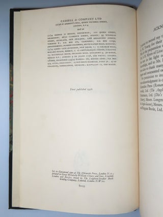 A History of the English-Speaking Peoples, a full set of four first editions finely bound in three-quarter Morocco goatskin
