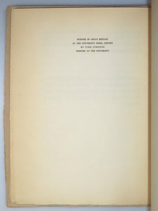 Proceedings at the Unveiling of the Memorial to Lawrence of Arabia