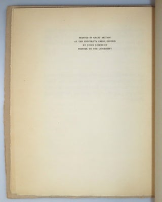 Proceedings at the Unveiling of the Memorial to Lawrence of Arabia