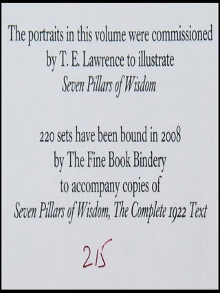 Portraits for Seven Pillars of Wisdom