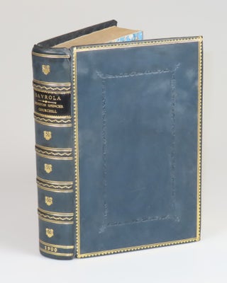 Item #008925 Savrola, finely bound in full calf. Winston S. Churchill