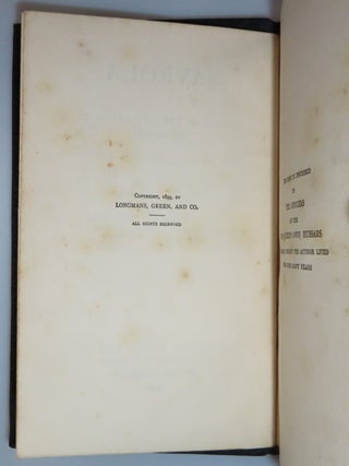 Savrola, finely bound in full calf