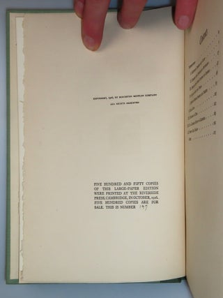 A Thousand-Mile Walk to the Gulf, copy #197 of the limited, large paper issue, immaculate and unread in the exceptionally scarce dust jacket