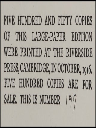 A Thousand-Mile Walk to the Gulf, copy #197 of the limited, large paper issue, immaculate and unread in the exceptionally scarce dust jacket