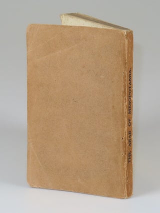 The Arab of Mesopotamia, an apparently unrecorded issue of the first edition in an original wraps binding