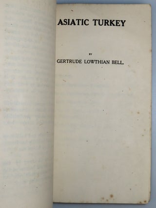 The Arab of Mesopotamia, an apparently unrecorded issue of the first edition in an original wraps binding