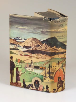 Remembrance Rock, an author's presentation copy compellingly inscribed by Carl Sandburg in the year of publication to his close friend and fellow poet, Tom Ferril