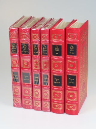 The World Crisis, the full leather Easton Press edition in six volumes