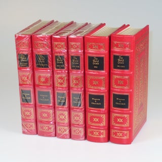 The World Crisis, the full leather Easton Press edition in six volumes