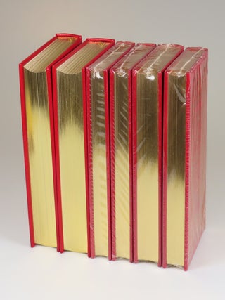 The World Crisis, the full leather Easton Press edition in six volumes