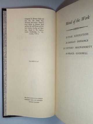 The Second World War, full set of six British first editions