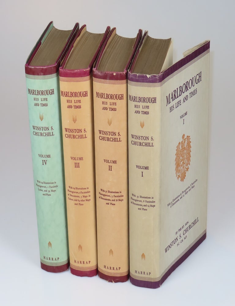 Marlborough: His Life and Times, an exceptional, full, four-volume set of British first edition,...