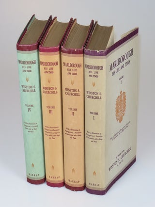 Item #008974 Marlborough: His Life and Times, an exceptional, full, four-volume set of British...