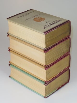 Marlborough: His Life and Times, an exceptional, full, four-volume set of British first edition, first printings in dust jackets, housed in solander cases