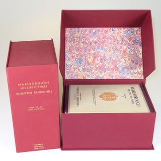 Marlborough: His Life and Times, an exceptional, full, four-volume set of British first edition, first printings in dust jackets, housed in solander cases