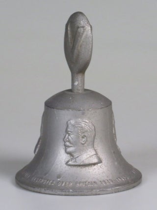 A Second World War Victory Bell cast in 1945 using metal from downed German aircraft and sold to benefit the Royal Air Force Benevolent Fund