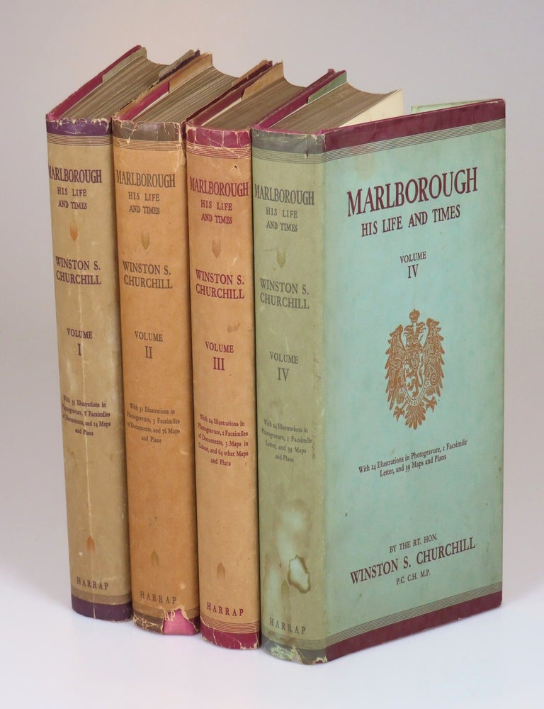 Marlborough: His Life and Times, full set of four British first edition, first printings in dust...