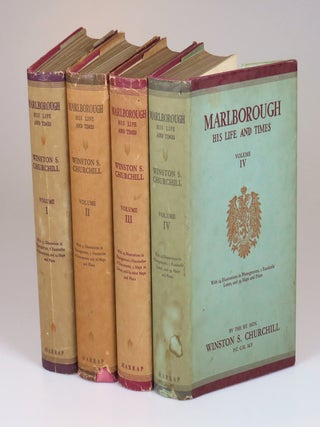 Item #008993 Marlborough: His Life and Times, full set of four British first edition, first...