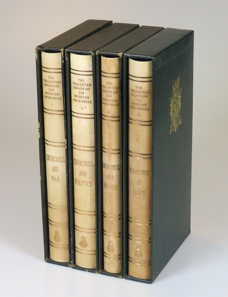 The Collected Essays of Sir Winston Churchill, complete in four volumes