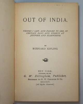 Out of India