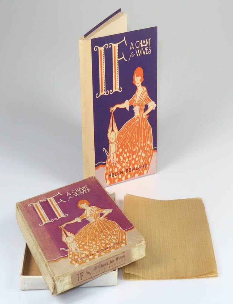IF, A Chant for Wives and The White Woman's Burden, retaining the original dust jacket and...